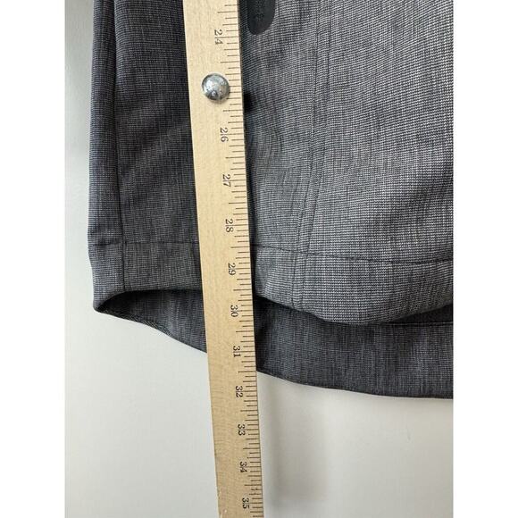 TITLE NINE T9 US M Gray Zip Softshell Rain Jacket Coat Trench Hooded coat - Picture 8 of 13